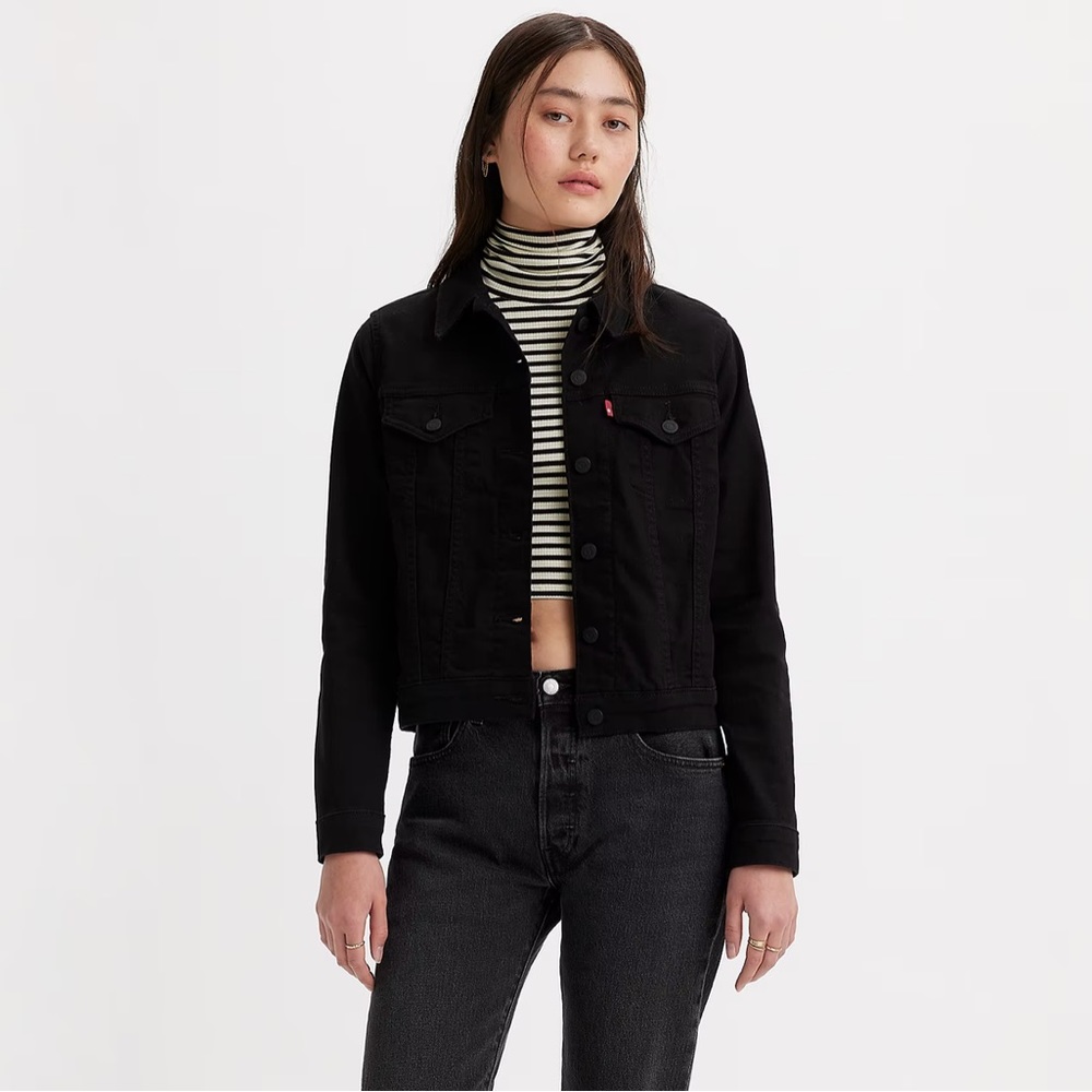 Levi’s Original Denim Sherpa Trucker Jacket